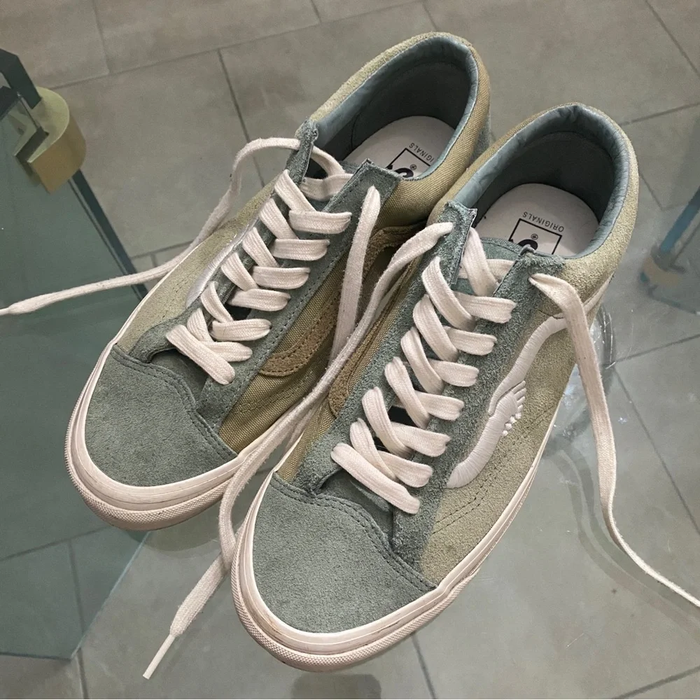 Norte Matcha Green Vans Og Style 36 Lx- mens sz 10.5 - suede - athletic - Picture 7 of 11